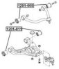 ASVA 1201-009 Control Arm-/Trailing Arm Bush